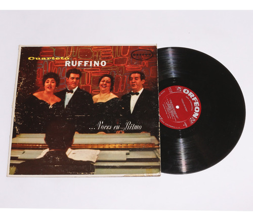 Cuarteto Ruffino - Voces En Ritmo | Disco Vinil Lp 