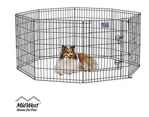 Midwest Homes For Pets Folding Metal Exercise Pen