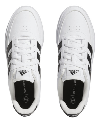Tenis adidas Hombre Caballero Breaknet 2.0 Classic Blanco Casual
