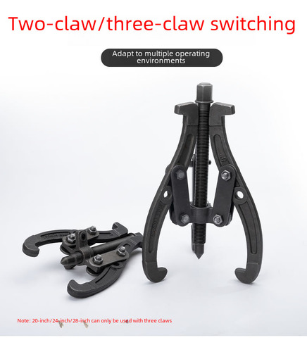 Caballo De Tracción Con Tres Garras De 3 Pulgadas, Extractor