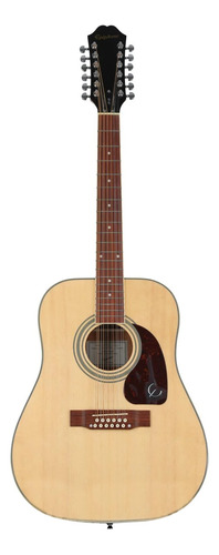 Guitarra De 12 Cuerdas EpiPhone Songmaker Dr-212 - Natural