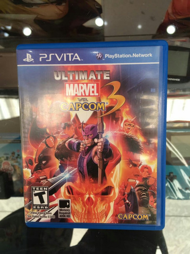 Ultimate Marvel Vs Capcom Psvita Playstation