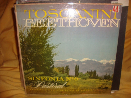 Vinilo Orquesta Bbc Londres Toscanini Beethoven Cl1