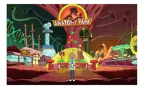Comprar Póster Rick Y Morty Anatomy Park Jurassic Park Referencia Hd