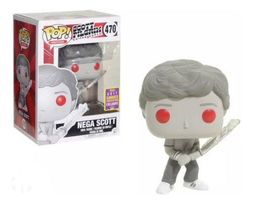 Funko Pop # 479 Nega Scott Sdcc 2017 Shared Scott Pilgrim (Usado)