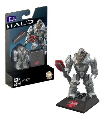 comprar Mattel Mega Construx Halo Heroes Atriox Serie 18