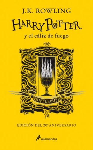 Libro Harry Potter 4 El Caliz De Fuego Gryfindor