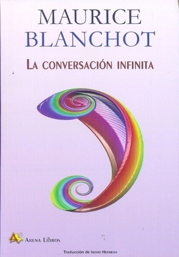 Imagen 1 de 1 de Conversacion Infinita, La - Maurice Blanchot