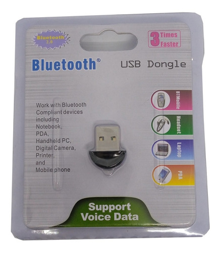 Adaptador Usb Receptor De Bluetooth Para Laptop, Pc