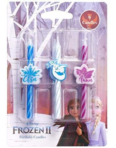 Decopac Frozen 2 Ii Suministros Para Velas De Pastel De Cump