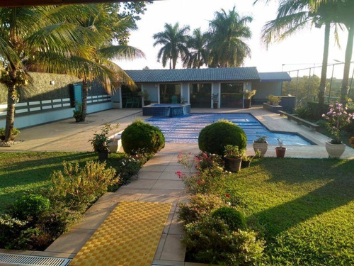 Chácara Com 3 Dormitórios À Venda, 2500 M² Por R$ 2.500.000,00 - Colinas Do Mosteiro De Itaici - Indaiatuba/sp - Ch0664
