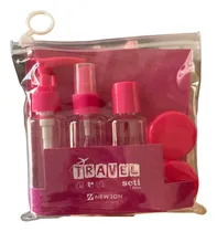 Comprar Kit De Frascos Potes Viagem 7 Peças 50ml Compatível Voos