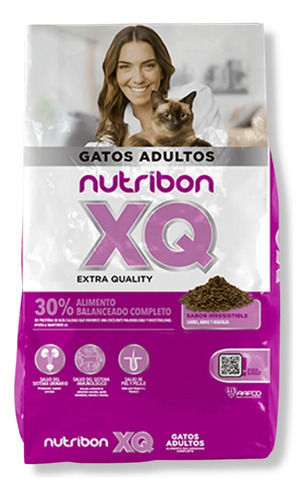 Alimento Nutribon Xq Gato Adulto X 8 Kgrs Premium