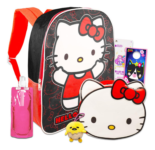 Juego Mochila Y Lonchera Hello Kitty Paquete Con Mochila Y |