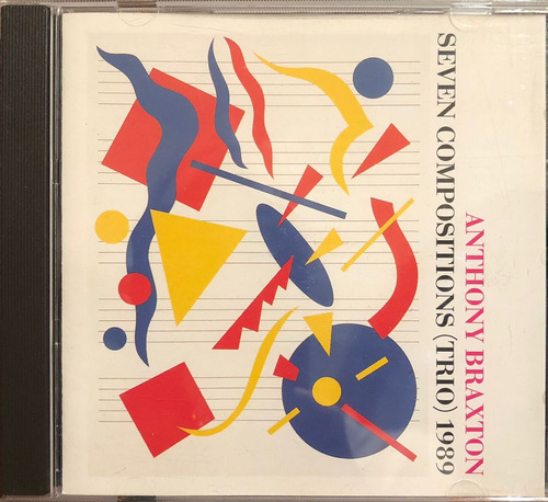 Anthony Braxton - Seven Compositions (trio) 1989. Cd, Album.