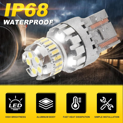 Ampolletas Led T20 7443 W21/5w Canbus Luces De Marcha Atrás