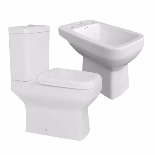 Imagen 2 de 5 de Bidet Loza Pringles Dioniso Baño 3 Agujeros Baño Oferta