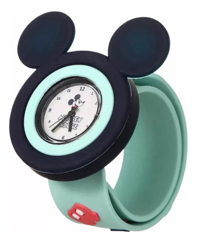 Reloj Mickey Mouse Original Para Niños Correa De Silicona