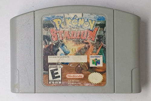 Pokemon Stadium Nintendo 64 (2000) N64 Rtrmx Vj E