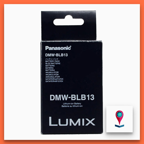 Panasonic Dmw-blb13 Bateria De Ion De Litio - Original