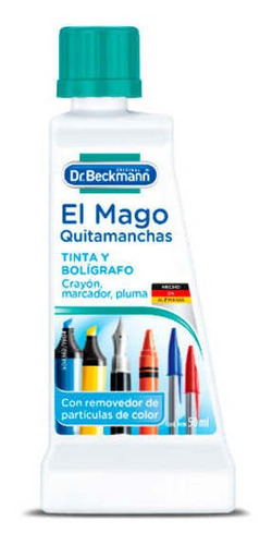 Dr. Beckmann El Mago Quitamanchas Tinta Y Crayones 50 Cc