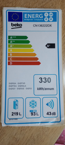 Heladera Beko Después De Un Corte De Energía Dejo De Funcion (Usado)