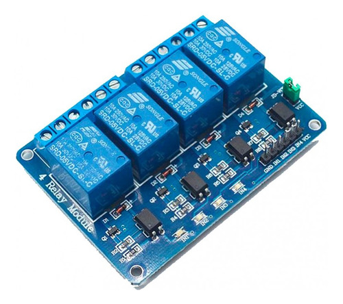 Modulo Relay Rele De 4 Canales 5v 10a Arduino Rele