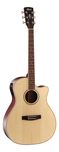 Guitarra acústica Cort Grand Regal GA-MEDX para diestros open pore