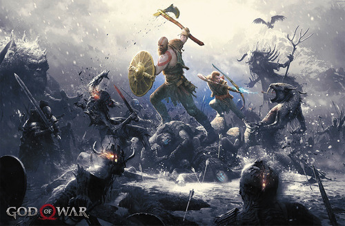 Superpôster PlayStation - God Of War Mitologia, de Editora Europa. Editorial Editora Europa Ltda., capa mole em português, 2021