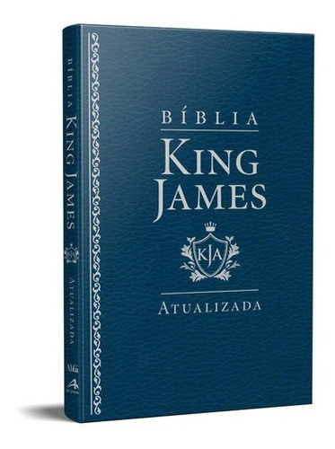 Bíblia Sagrada King James Atualizada Slim Azul