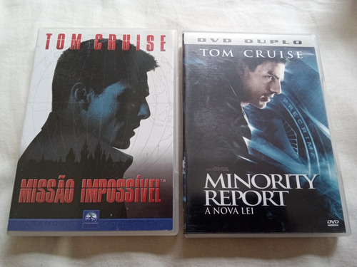 Coleção Tom Cruise Missão Impossível E Minority Report Usado