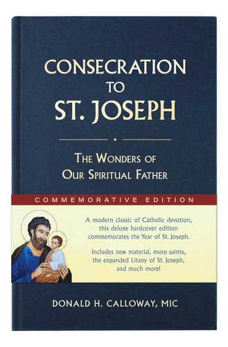 Libro Consecration To St. Joseph-inglés