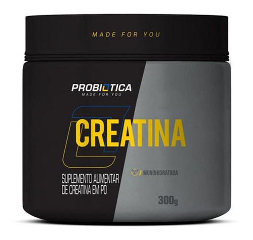 Creatina Pura Micronizada 300g - Probiótica - Envio 24h