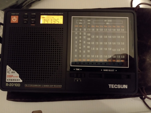 Imagem 7 de 7 de Rádio Receptor Tecsun Portátil R-2010d Am Fm Oc R2010