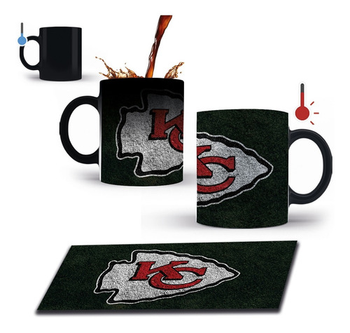 Taza Mágica 11 Oz Nfl Chiefs Kansas City Mod5