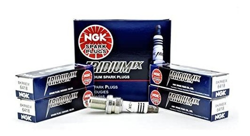 Ngk # 6418 Bujías De Iridio Bkr6eix - 4 Pcs Nuevo