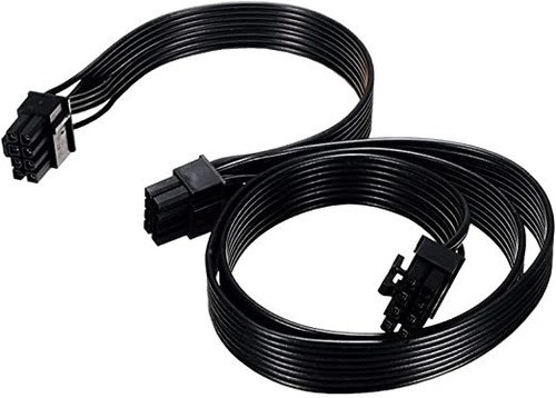 Cable Fuente Modular Pcie 8 Pin Macho A 2x 8 (6+2) Pin Macho