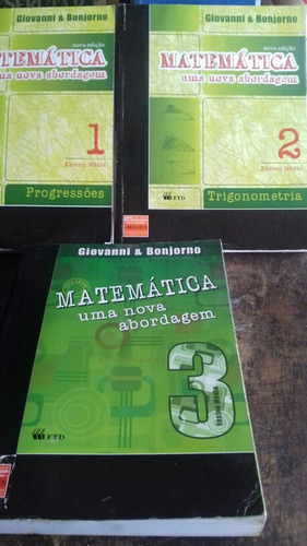 Matemática 1, 2 E 3/giovanni & Bonjorno/2011