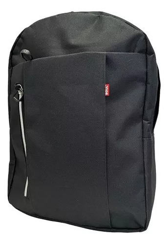 Mochila Soul Con Cierre Reforzado P/ Notebook 15,6 Pulgadas