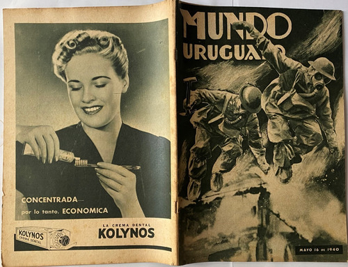 Mundo Uruguayo N°1099, La Guerra Invasiones Países Bajo 1940