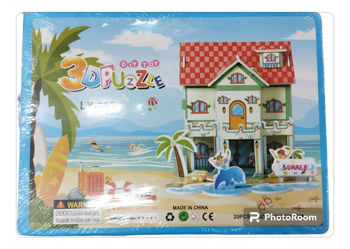 Rompecabeza Puzzle 3d Diversos Modelos 