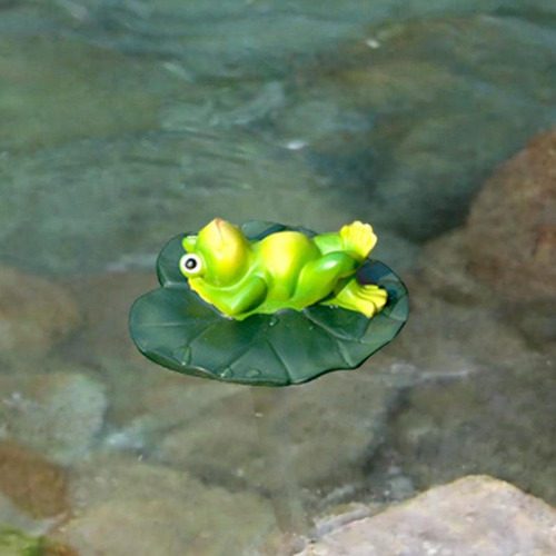 Figura De Rana Flotante Para Estanque, Regalo, Estilo C