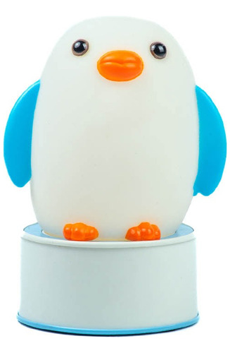 Lampara De Dormir Mesa De Noche Escritorio Luz Led Pingüino