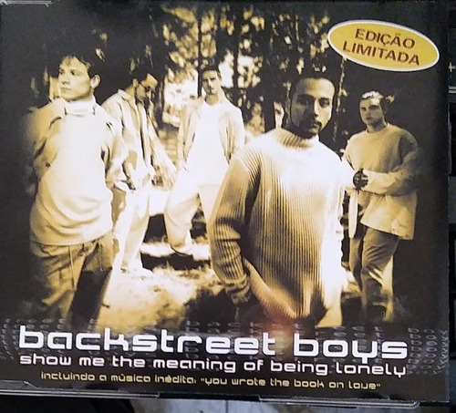 Cd Single Backstreet Boys Show Me The Meaning Of Being Lonel (Usado)