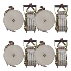 Comprar Kit 4 Cinta Catraca Fita Para Amarrar Carga 3t 9 Metros no Mercado Livre