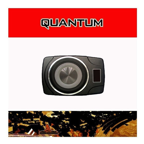 Subwoofer Quantum Slim Aluminio