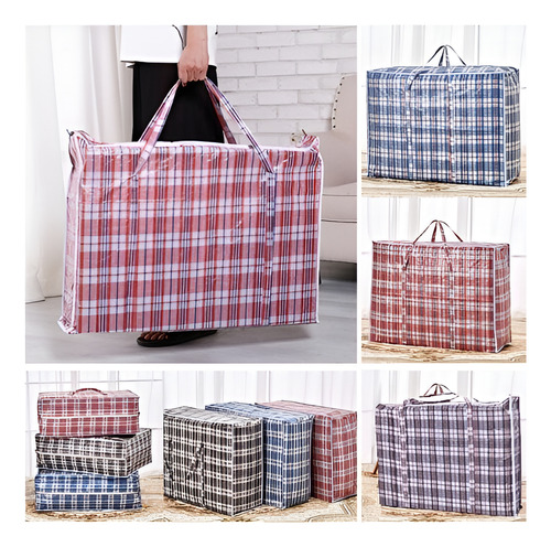 Bolsas Rafia Cierre Manual Viaje Equipaje 30 X 60 X 70 Cm