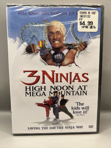3 Ninjas Medio Dia En La Montaña Pelicula Dvd Origin Sellada