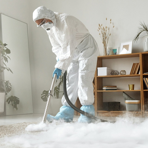 Imagen 8 de 10 de Liquido Sanitizante Para Maquina De Humo Desinfectante 3.8l