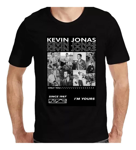 Remera Remerón Kevin Jonas Brothers Five Albums One Night
